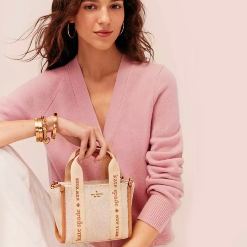 Kate Spade Kip Canvas Mini Tote Bag